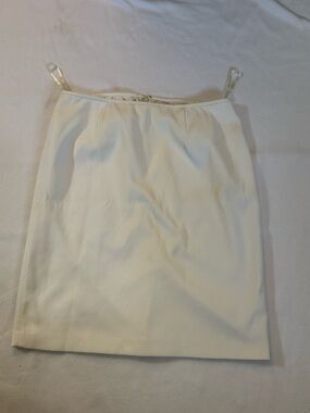 Liz Claiborne Cream Pencil Skirt size 16